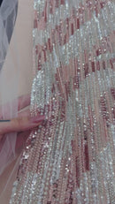 Tule Bordado TP 4083