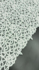 CORTE Renda Guipir Verde Água (90cm)