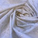 Tafetá Bordado Toque de Seda