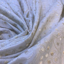 Tafetá Bordado Toque de Seda