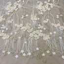 Renda Bordada - Off White