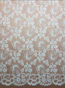 PEÇA 3m | Renda Chantilly Tipo Francesa RS32028 | Aceita Tingimento