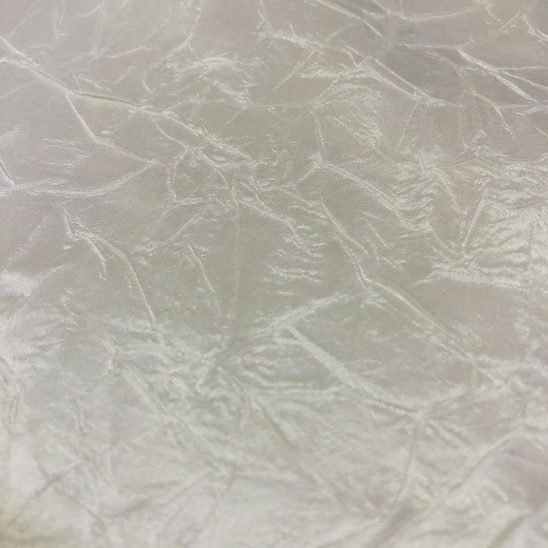 Tafetá Amassado - Off White