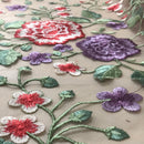 Tule Bordado Floral 61498