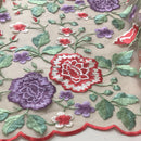 Tule Bordado Floral 61498