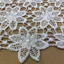 Renda Guipir 8 Pétalas